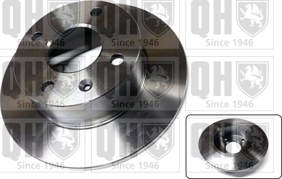 Quinton Hazell BDC3235 - Brake Disc autospares.lv