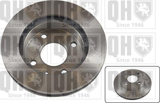 Quinton Hazell BDC3236 - Brake Disc autospares.lv