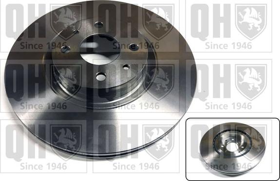 Quinton Hazell BDC3766 - Brake Disc autospares.lv