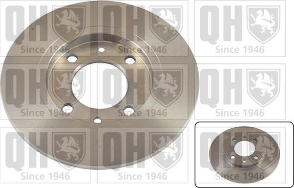 Quinton Hazell BDC3786 - Brake Disc autospares.lv