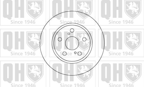 Quinton Hazell BDC3782 - Brake Disc autospares.lv