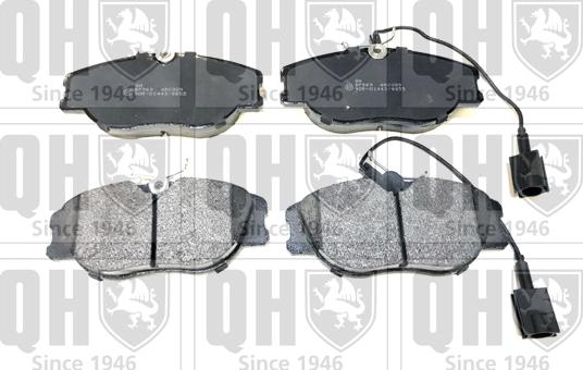 Quinton Hazell BP969 - Brake Pad Set, disc brake autospares.lv