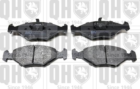 Quinton Hazell BP977 - Brake Pad Set, disc brake autospares.lv