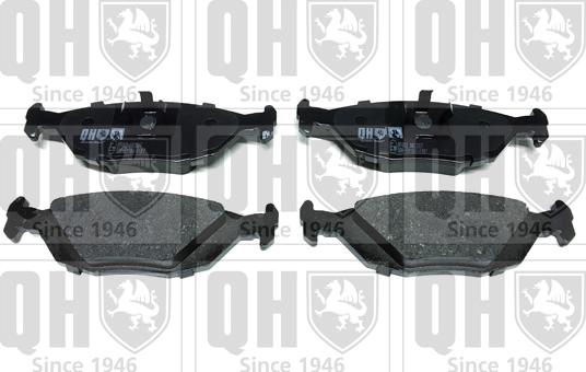 Quinton Hazell BP462 - Brake Pad Set, disc brake autospares.lv