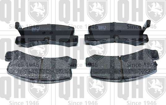Quinton Hazell BP489 - Brake Pad Set, disc brake autospares.lv