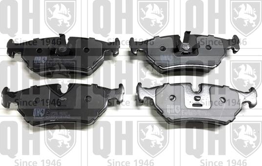 Quinton Hazell BP556 - Brake Pad Set, disc brake autospares.lv