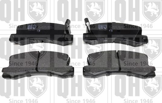 Quinton Hazell BP695 - Brake Pad Set, disc brake autospares.lv