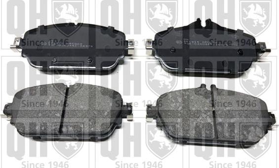 Quinton Hazell BP1918 - Brake Pad Set, disc brake autospares.lv