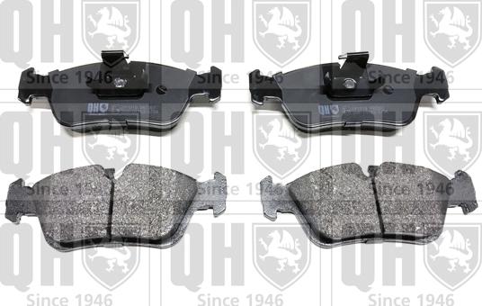 Quinton Hazell BP1019 - Brake Pad Set, disc brake autospares.lv