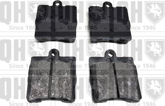 Quinton Hazell BP1084 - Brake Pad Set, disc brake autospares.lv