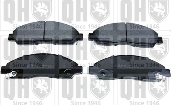 Quinton Hazell BP1856 - Brake Pad Set, disc brake autospares.lv