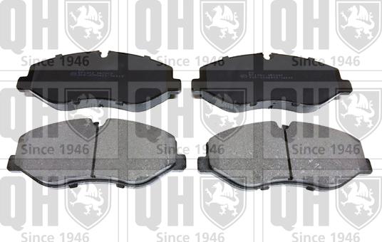 Quinton Hazell BP1862 - Brake Pad Set, disc brake autospares.lv