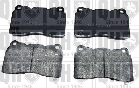 Quinton Hazell BP1819 - Brake Pad Set, disc brake autospares.lv