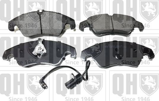 Quinton Hazell BP1885 - Brake Pad Set, disc brake autospares.lv