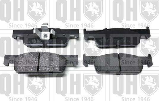 Quinton Hazell BP1823 - Brake Pad Set, disc brake autospares.lv