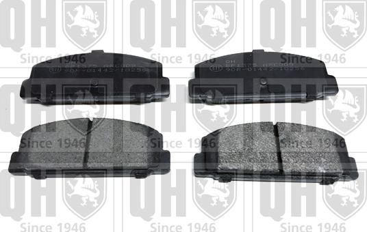 Quinton Hazell BP1375 - Brake Pad Set, disc brake autospares.lv