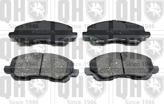 Quinton Hazell BP1294 - Brake Pad Set, disc brake autospares.lv