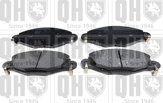 Quinton Hazell BP1289 - Brake Pad Set, disc brake autospares.lv