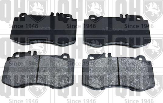 Quinton Hazell BP1789 - Brake Pad Set, disc brake autospares.lv