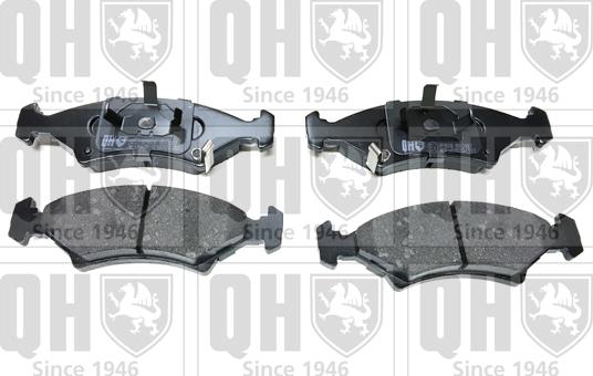 Quinton Hazell BP898 - Brake Pad Set, disc brake autospares.lv