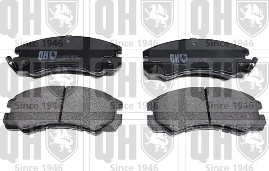 Quinton Hazell BP791 - Brake Pad Set, disc brake autospares.lv