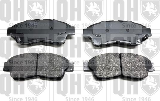 Quinton Hazell BP742 - Brake Pad Set, disc brake autospares.lv