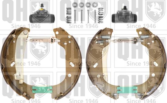 Quinton Hazell BS958K1 - Brake Shoe Set autospares.lv