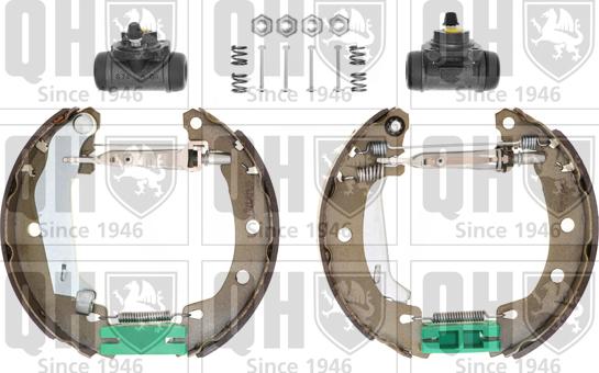 Quinton Hazell BS960K1 - Brake Shoe Set autospares.lv