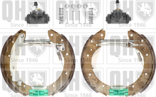 Quinton Hazell BS1004K2 - Brake Shoe Set autospares.lv