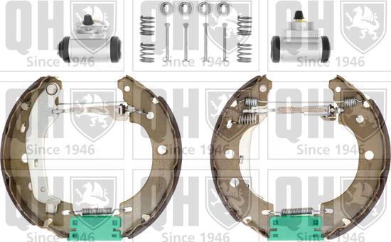 Quinton Hazell BS1034K1 - Brake Shoe Set autospares.lv