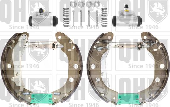 Quinton Hazell BS1033K2 - Brake Shoe Set autospares.lv