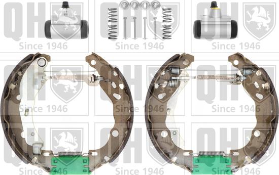 Quinton Hazell BS1144K1 - Brake Shoe Set autospares.lv