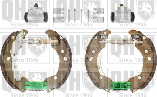 Quinton Hazell BS1153K1 - Brake Shoe Set autospares.lv