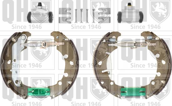 Quinton Hazell BS1116K2 - Brake Shoe Set autospares.lv