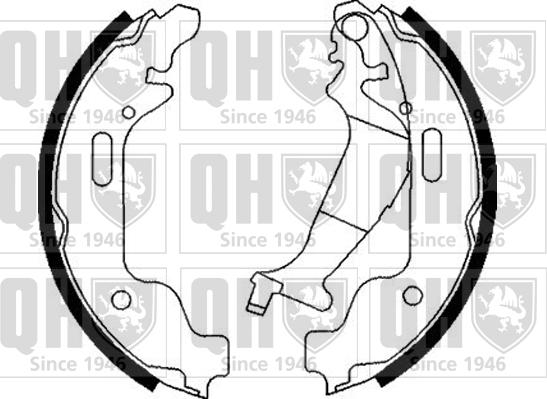 Quinton Hazell BS1112 - Brake Shoe Set autospares.lv