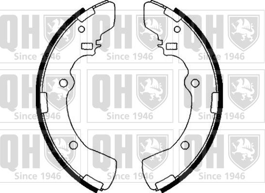 Quinton Hazell BS868 - Brake Shoe Set autospares.lv