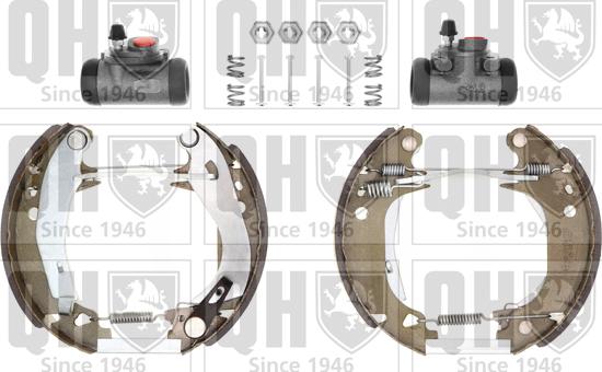 Quinton Hazell BS804K1 - Brake Shoe Set autospares.lv