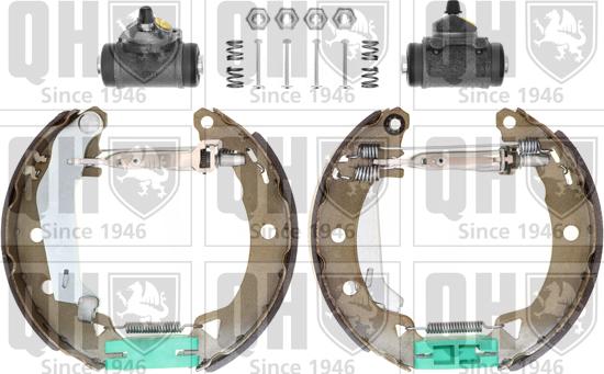 Quinton Hazell BS819K3 - Brake Shoe Set autospares.lv