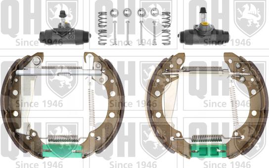 Quinton Hazell BS836K12 - Brake Shoe Set autospares.lv