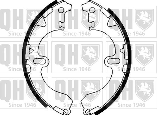 Quinton Hazell BS825 - Brake Shoe Set autospares.lv