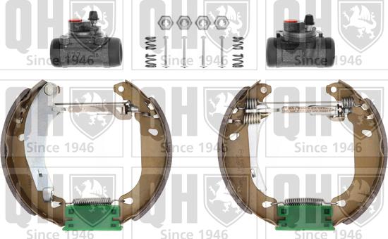 Quinton Hazell BS786K2 - Brake Shoe Set autospares.lv