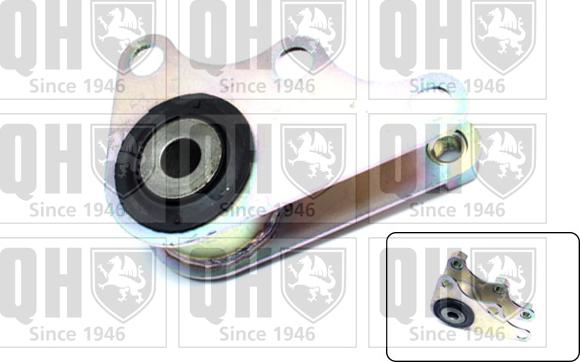 Quinton Hazell EM4498 - Holder, engine mounting autospares.lv