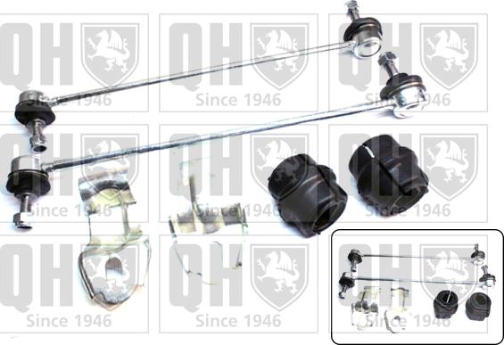 Quinton Hazell EMBK2655 - Repair Kit, stabilizer suspension autospares.lv