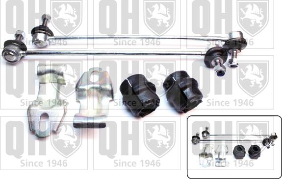 Quinton Hazell EMBK2656 - Repair Kit, stabilizer suspension autospares.lv