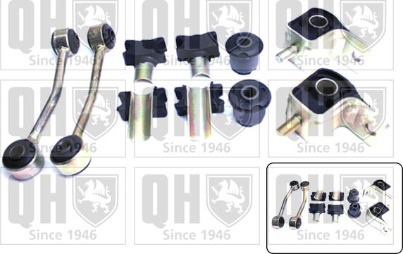 Quinton Hazell EMBK2257 - Repair Kit, stabilizer suspension autospares.lv