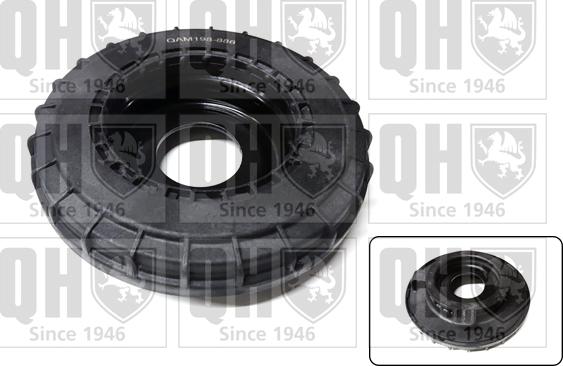 Quinton Hazell QAM198 - Rolling Bearing, suspension strut support mounting autospares.lv