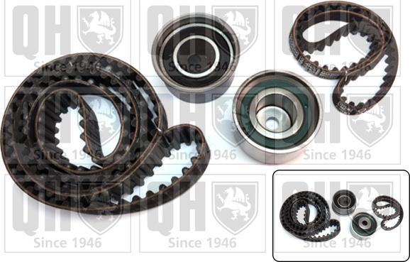 Quinton Hazell QBK423 - Timing Belt Set autospares.lv