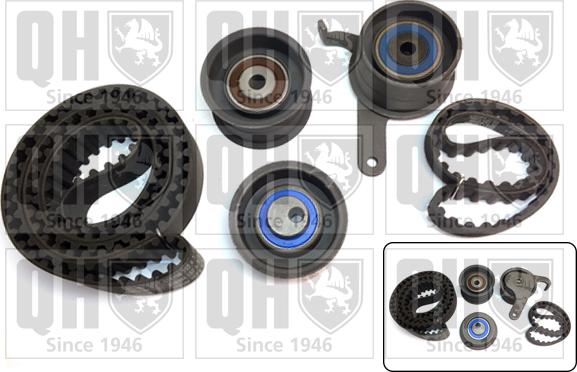 Quinton Hazell QBK422 - Timing Belt Set autospares.lv