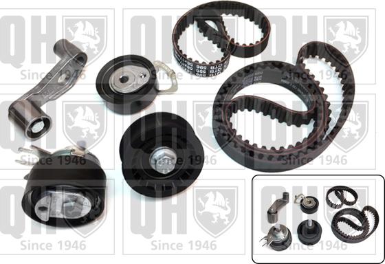 Quinton Hazell QBK640 - Timing Belt Set autospares.lv