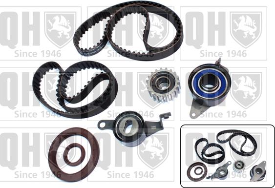 Quinton Hazell QBK157 - Timing Belt Set autospares.lv